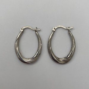925 Silver hoop earrings